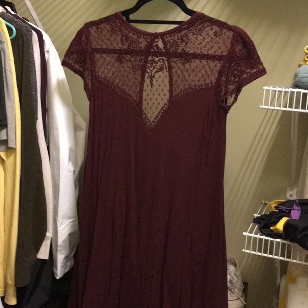 Trapeze homecoming dress